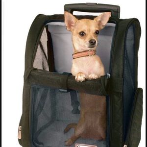 Pet carrier luggage backpack